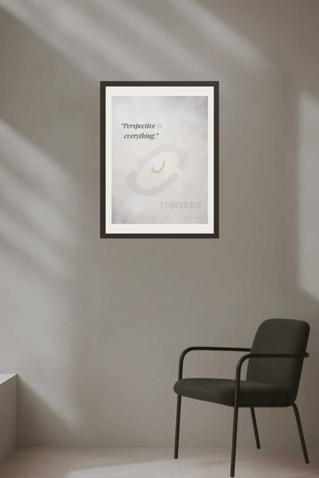 THINKER — Fine Art Giclée Print | DROP J001 (Limited Edition of 100)