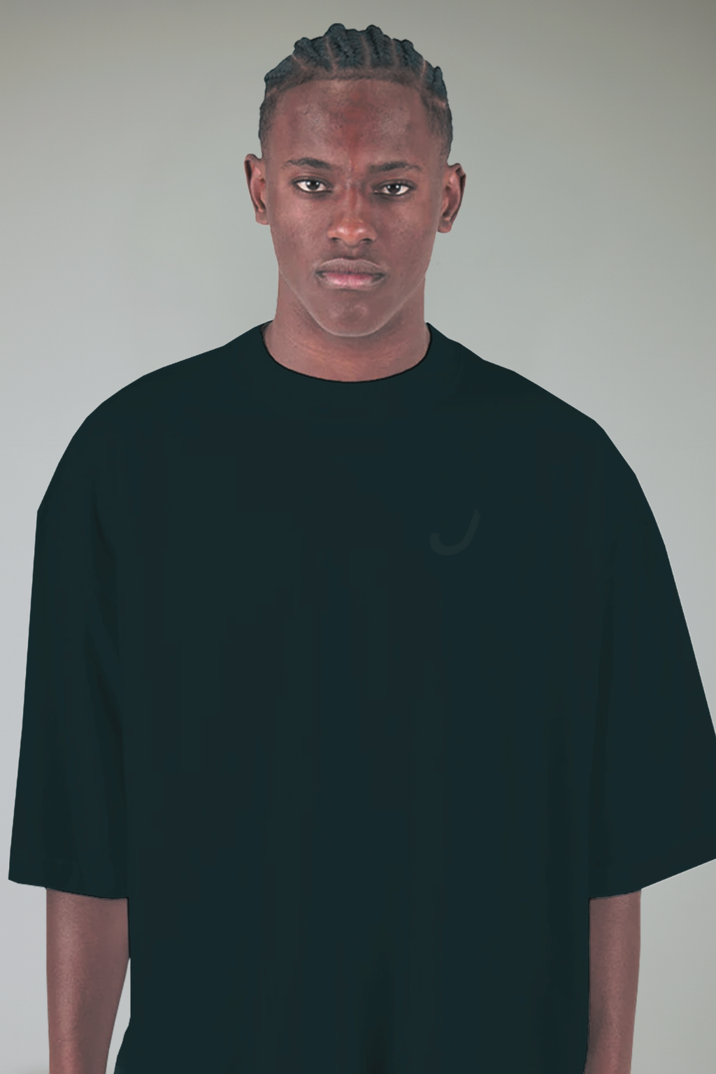THINKER J002 — Oversized Tee | Black