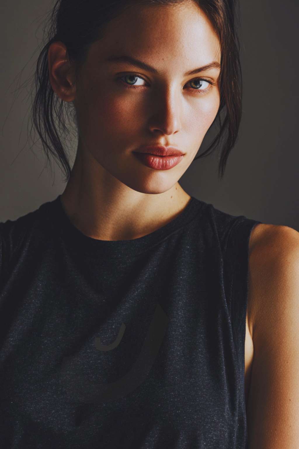 THINKER J002 — Muscle Tank | Black Heather