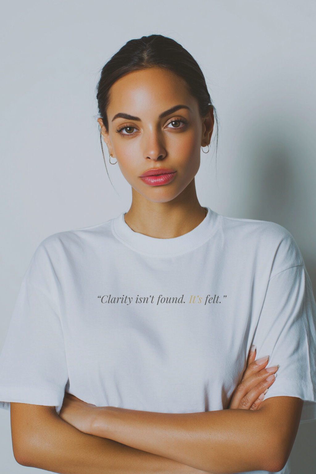THINKER J002 — Tee | White