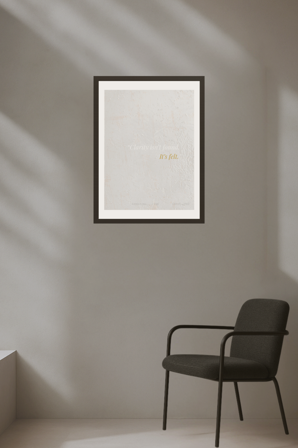 THINKER J002 — Fine Art Print