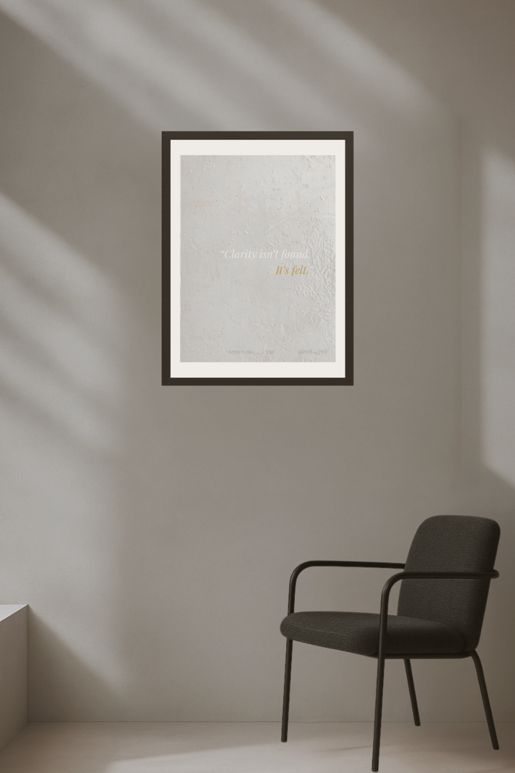 THINKER — Fine Art Giclée Print | DROP J002 (Limited Edition of 100)