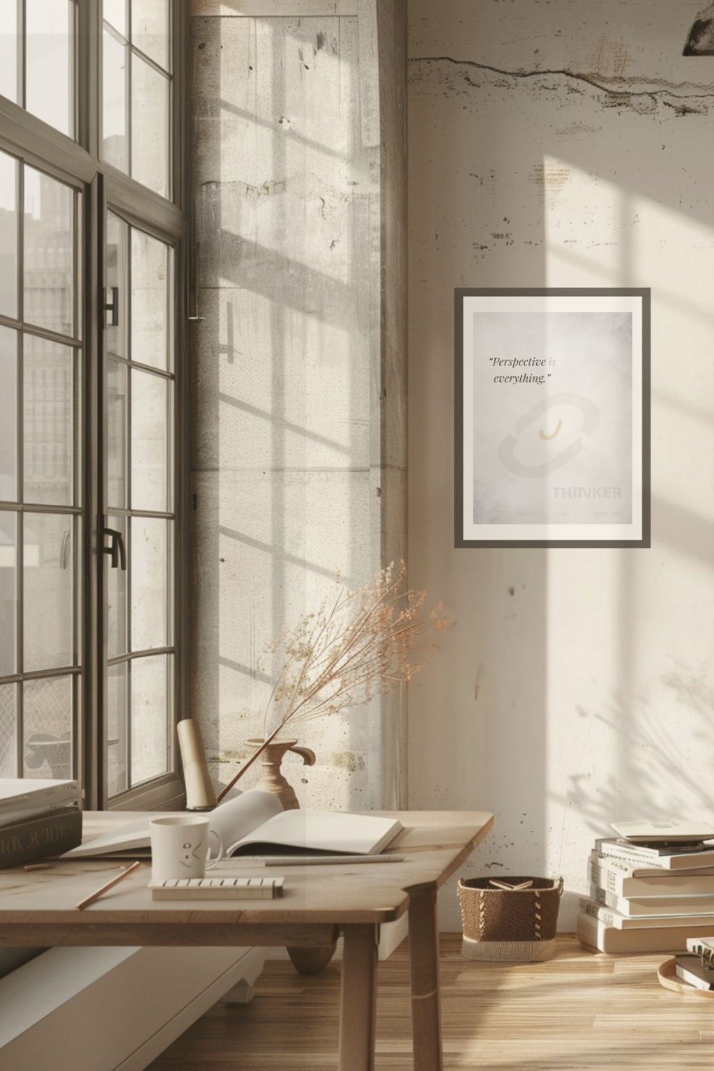 THINKER — Fine Art Giclée Print | DROP J001 (Limited Edition of 100)