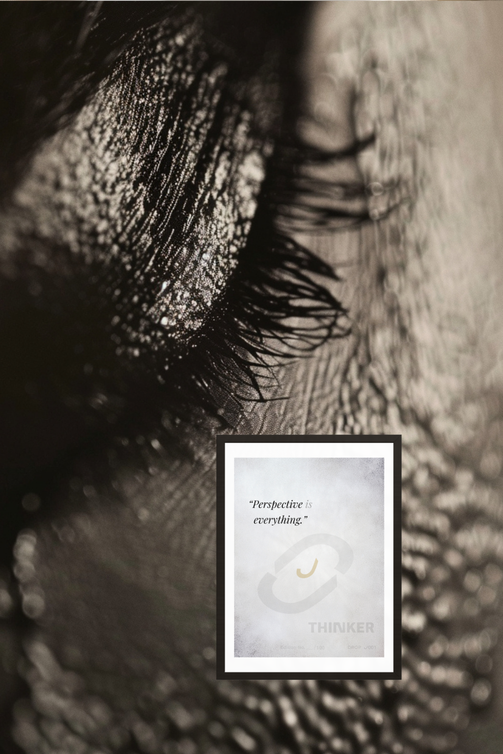 THINKER — Fine Art Giclée Print | DROP J001 (Limited Edition of 100)