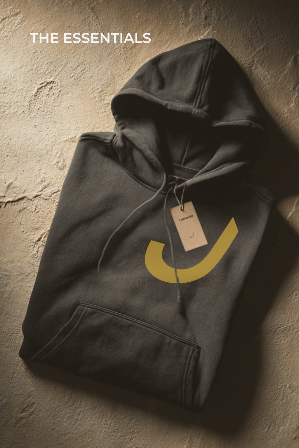 THINKER J001 — Signal Hoodie | Black