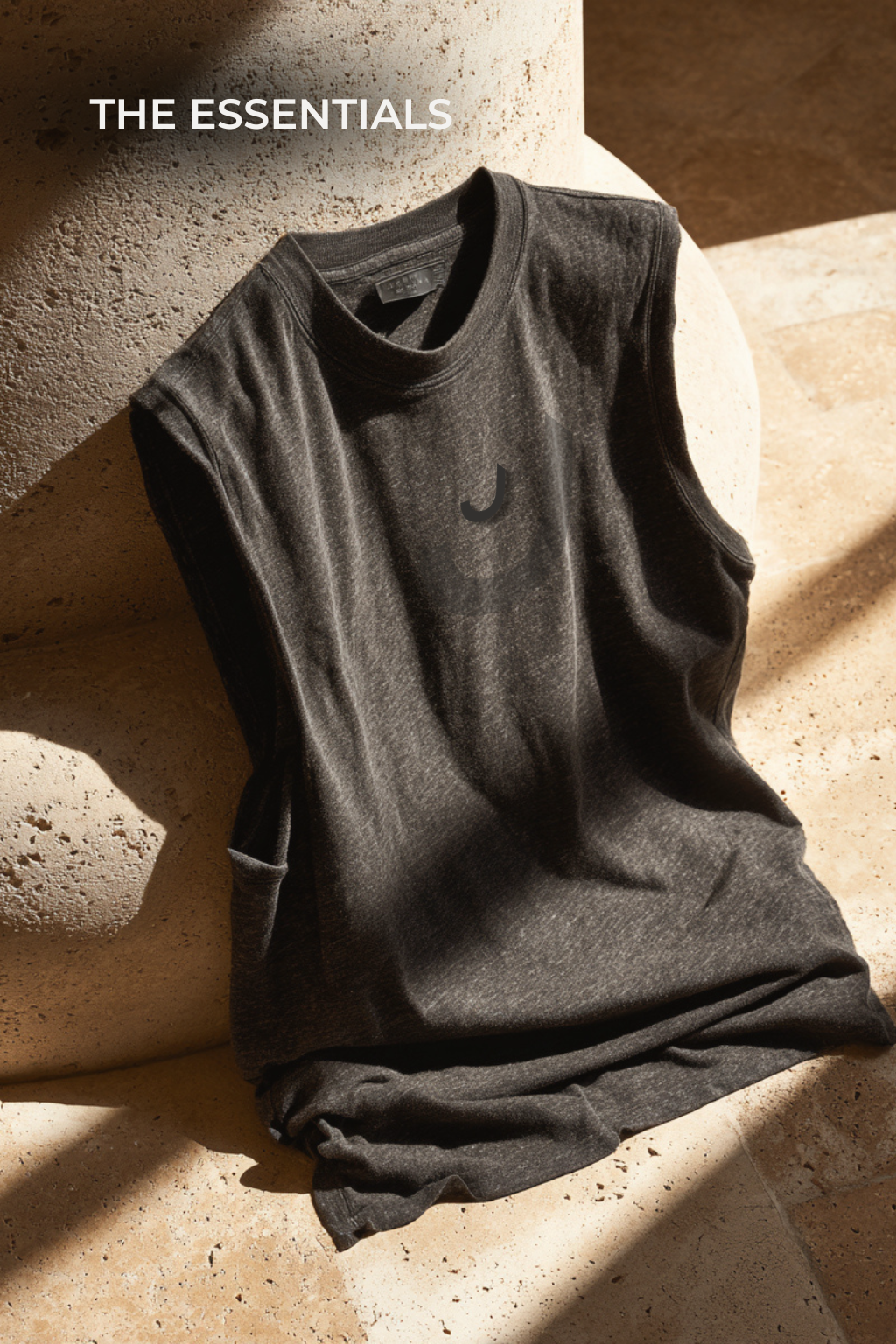 THINKER J002 — Muscle Tank | Black Heather
