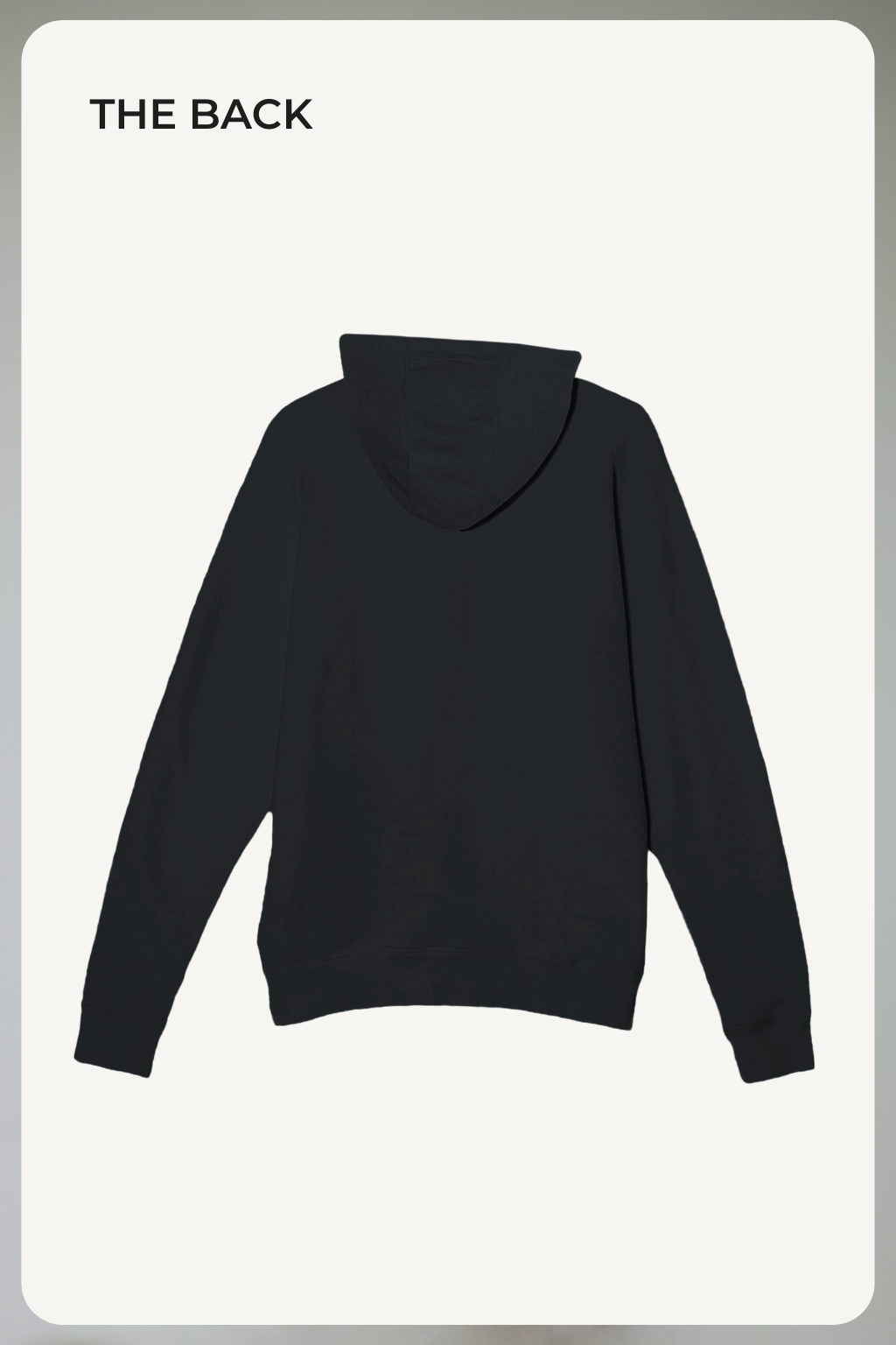 THINKER J001 — Signal Hoodie | Black