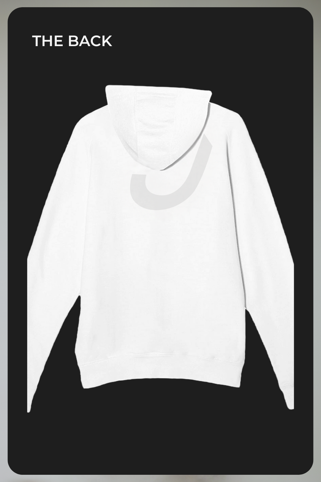 THINKER — Drop J001 Interpretive Hoodie ("Perspective is everything.") - White