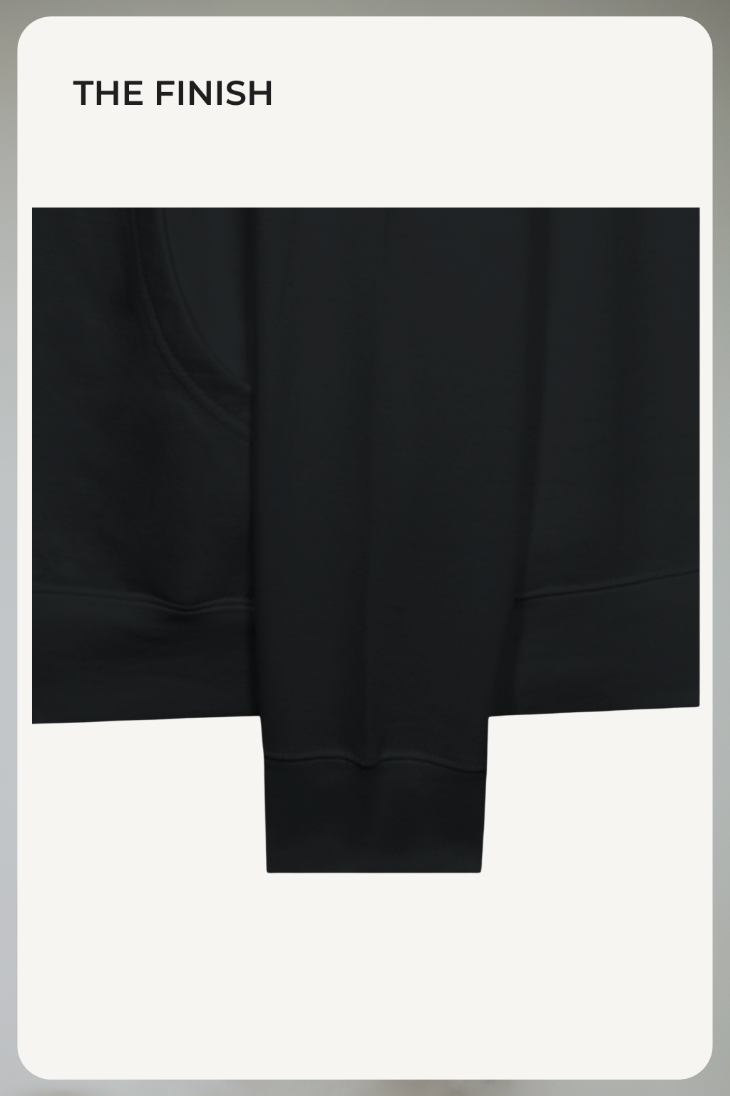 THINKER J001 — Signal Hoodie | Black